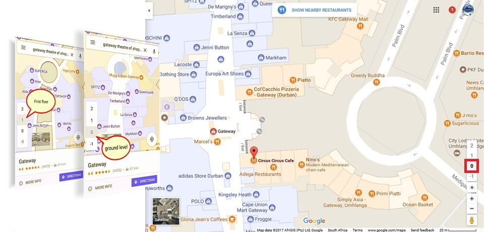 Google Malls 360 Vision